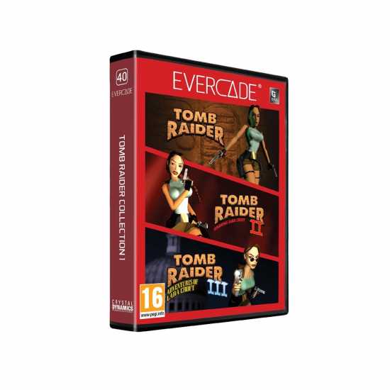 Evercade Tomb Raider Collection Retro Console Software  