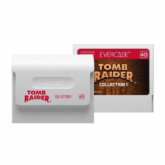 Evercade Tomb Raider Collection Retro Console Software  