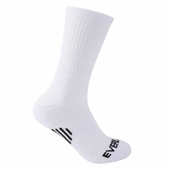 Everlast Basketball Crew Socks Бяло 