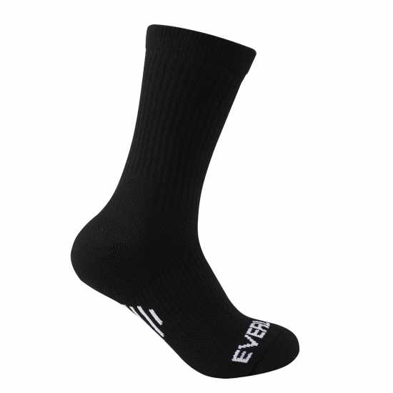 Everlast Basketball Crew Socks Черно 