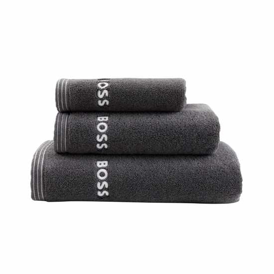 Boss Home Edge Towel Graphite 