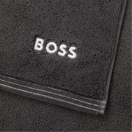 Boss Home Edge Towel Graphite 