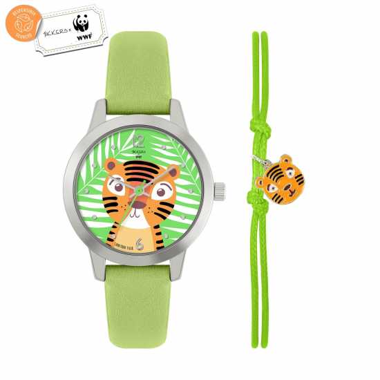 Tikkers X Wwf Tiger Watch Set Childrens  Часовници