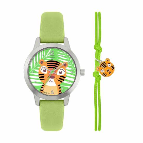 Tikkers X Wwf Tiger Watch Set Childrens  Часовници