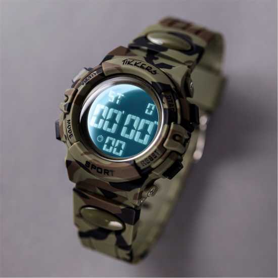 Tikkers Kids' Tikker Light Up Digital Watch  