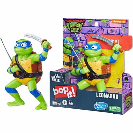 Bop It Teenage Mutant Ninja Turtles Leonardo Edition Game Bop It Teenage Mutant Ninja Turtles Leonardo Edition Game