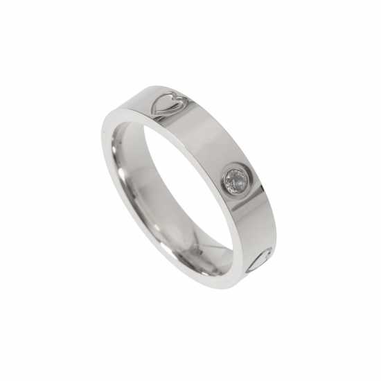 Miso Motif Stainless Steel Ring  