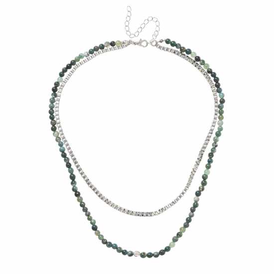 Бижутерия Fabric Bead Mixed Necklace Fabric Bead Mixed Necklace Бижутерия