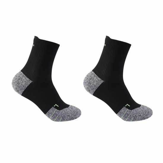 Karrimor Quarter Run Sk Mens Black/Fluo Мъжки дрехи за бягане