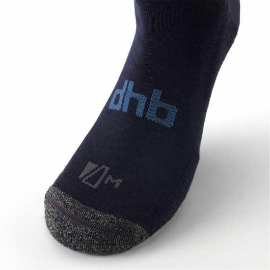 Dhb Deep Winter Merino Aeron Socks Морско синьо/синьо Мъжки чорапи