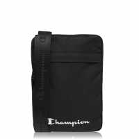 Пощальонска Чанта Champion Small Messenger Bag Black KK001 Чанти през рамо