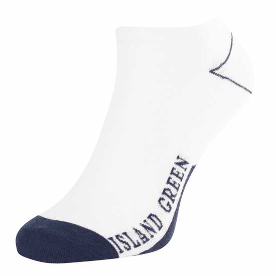 Island Green Golf Trainer Socks (3 Pairs) Men's  Мъжки чорапи