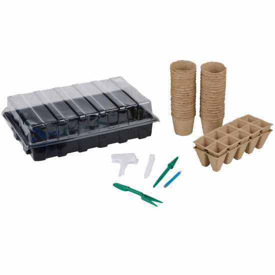 Kinzo Plant Growing Set 45X35X25Cm Plastic Planter Kinzo Plant Growing Set 45X35X25Cm Plastic Planter