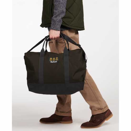 Barbour Highfield Canvas Holdall  