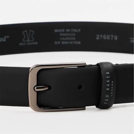Ted Baker Кожен Колан Men's Rubberised Faux Leather Belt Ted Baker Кожен Колан Men's Rubberised Faux Leather Belt