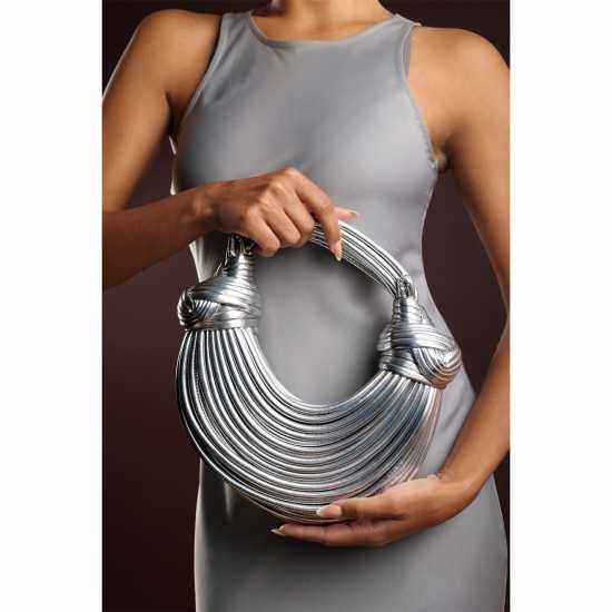 Чанта За Рамо Metallic Shoulder Bag  