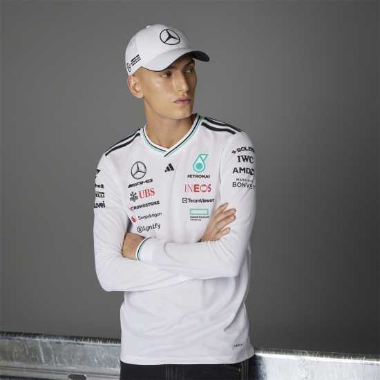 Adidas Mercedes Amg Petronas Formula One Team Driver Cap White/Black 