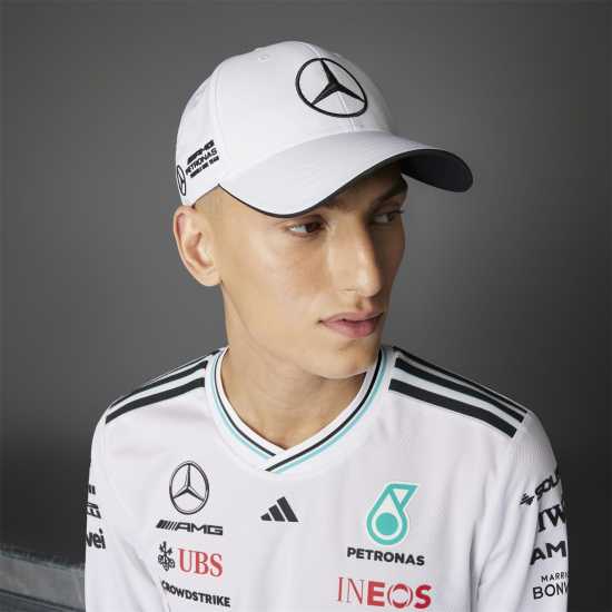 Adidas Mercedes Amg Petronas Formula One Team Driver Cap White/Black 