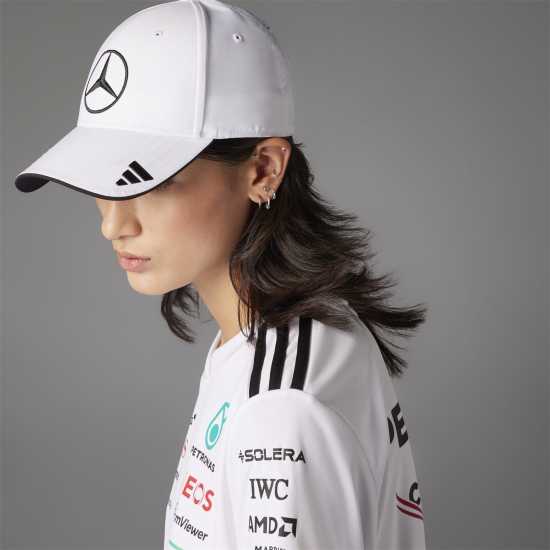 Adidas Mercedes Amg Petronas Formula One Team Driver Cap White/Black 