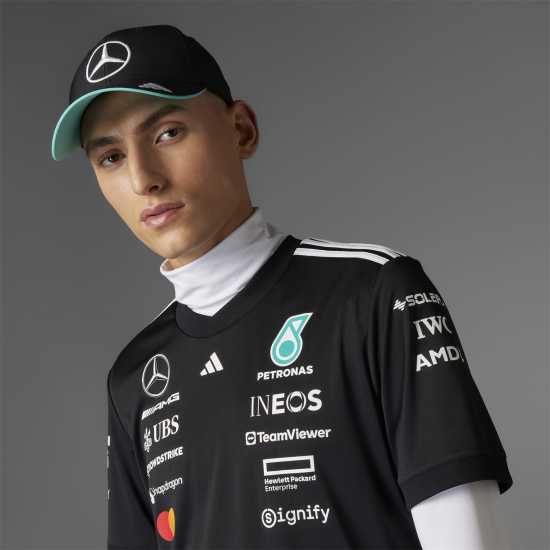 Adidas Mercedes Amg Petronas Formula One Team Driver Cap Black/White 