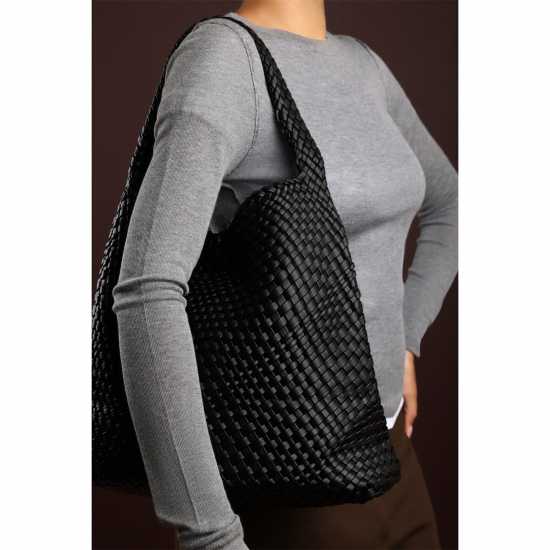 Чанта За Рамо Detail Faux Leather Shoulder Bag Чанта За Рамо Detail Faux Leather Shoulder Bag