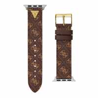 Guess Women's Apple Watch Strap Кафяво 