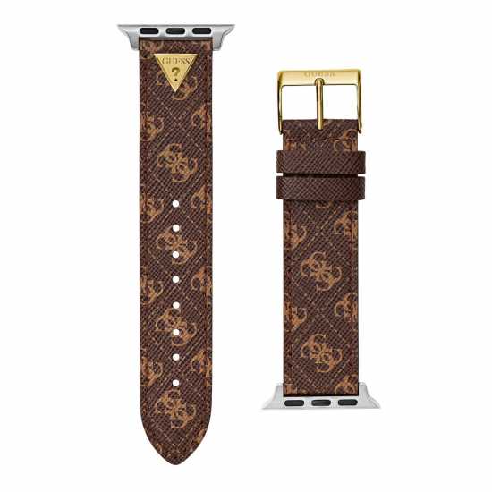 Guess Women's Apple Watch Strap Кафяво 