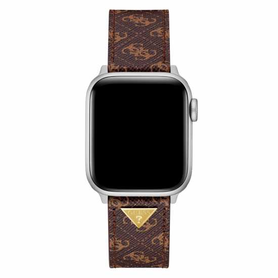 Guess Women's Apple Watch Strap Кафяво 