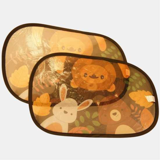 Cute And Co & Co Car Window Cling Sunshades - Pack Of 2 Cute And Co & Co Car Window Cling Sunshades - Pack Of 2