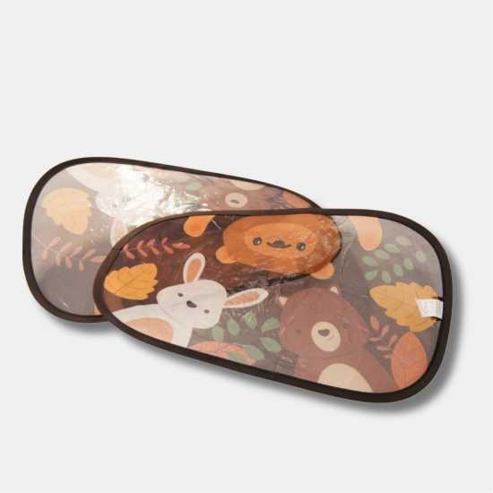 Cute And Co & Co Car Window Cling Sunshades - Pack Of 2 Cute And Co & Co Car Window Cling Sunshades - Pack Of 2