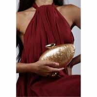 Wheres That From Acrylic Clutch Gold 