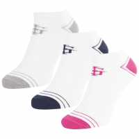 Island Green Golf Trainer Socks (3 Pairs) Ladies  Дамски чорапи