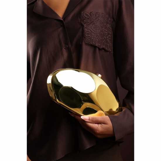 Wheres That From Evening Clutch Bag Gold Wheres That From Evening Clutch Bag Gold