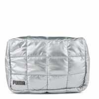 Puma Metallic Bum Bag Silver Дамски чанти