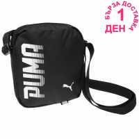 Puma Чанта С Презрамка Pioneer Portable Shoulder Bag Black Чанти през рамо