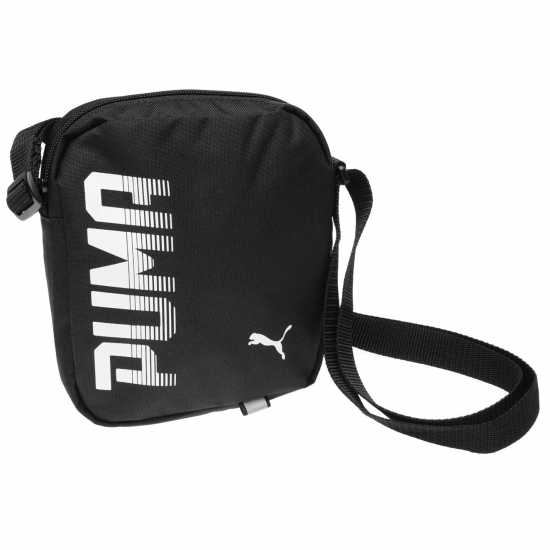 Puma Чанта С Презрамка Pioneer Portable Shoulder Bag Black Чанти през рамо