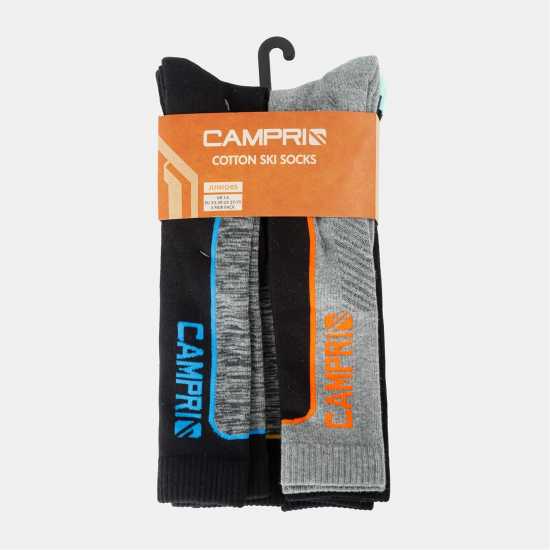 Campri Ski Sock 5Pk Junior Campri Ski Sock 5Pk Junior