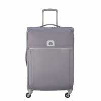 Delsey Brochant Grey 67Cm Medium Spinner Suitcase Grey Куфари и багаж