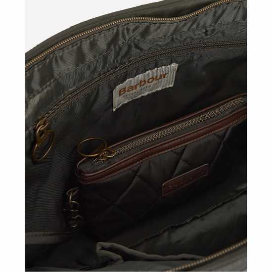 Barbour Quilted Tote Bag  