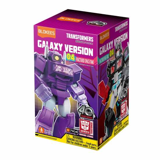 Blokees Transformers Galaxy 04 Fractured Space-Time (Single Box)  