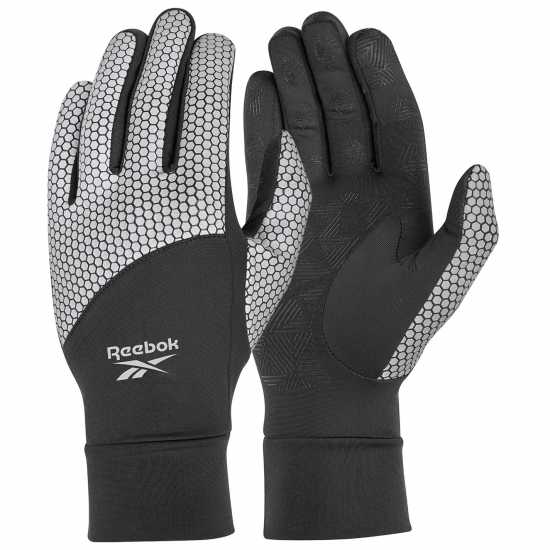 Reebok Отражателни Ръкавици За Бягане Reflective Running Gloves  Зимни аксесоари