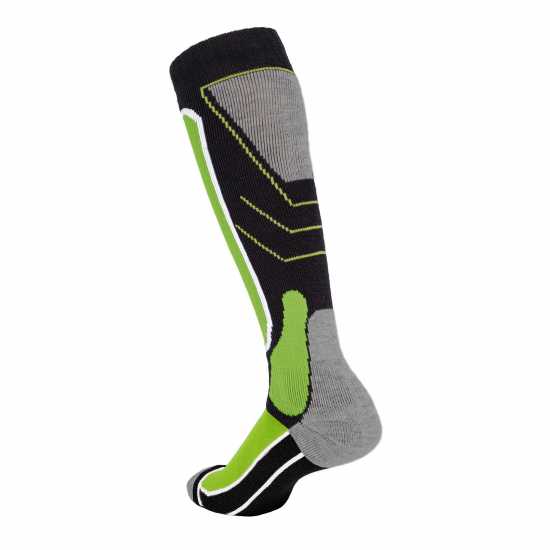 Nevica Meribel 2 Pack Ski Sock Mens Лайм зелено 