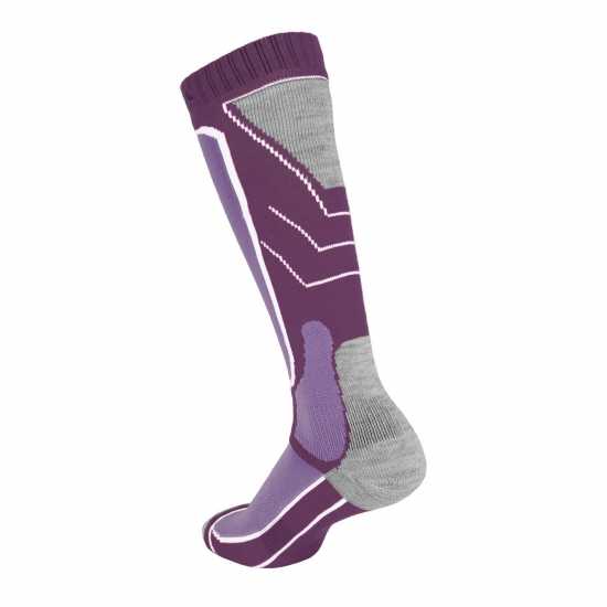 Nevica Meribel 2 Pack Ski Sock Womens Лилаво 