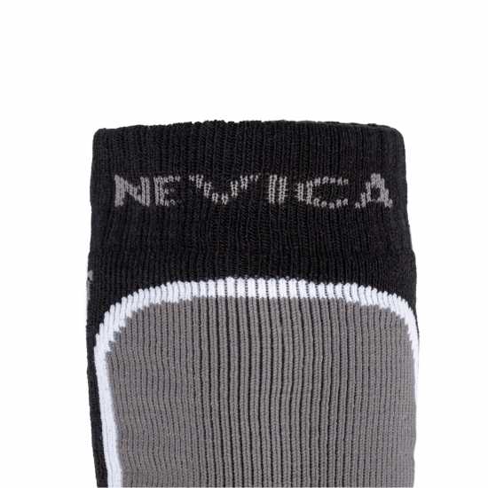 Детски чорапи Nevica Meribel 2 Pack Ski Sock Juniors Черно Nevica Meribel 2 Pack Ski Sock Juniors Черно Детски чорапи