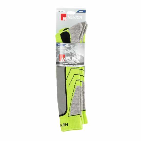 Nevica Meribel 2 Pack Ski Sock Juniors Аква 