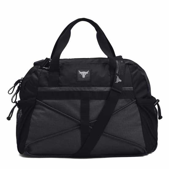 Under Armour Project Rock Gym Bag Sm Черно Дамски чанти
