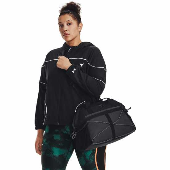 Under Armour Project Rock Gym Bag Sm Черно Дамски чанти