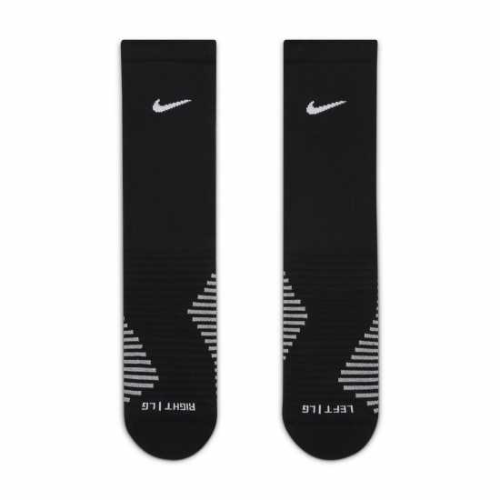Nike Футболна Топка Strike Football Crew Socks Adults Черно/Бяло Мъжки чорапи