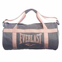 Цилиндрична Чанта Everlast Barrel Bag Grey/Coral Дамски чанти