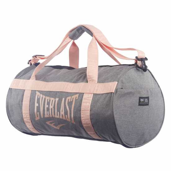 Everlast Цилиндрична Чанта Barrel Bag Grey/Coral Дамски чанти